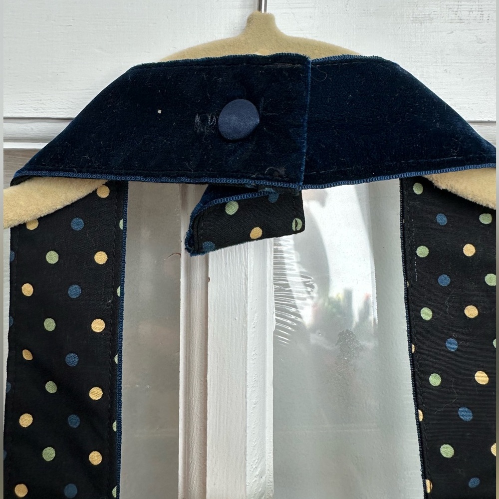 Vintage Betsey Johnson 90s Silk Bow Polka Dot Pinup Rockabilly Dress Size 10 M - Picture 10 of 15